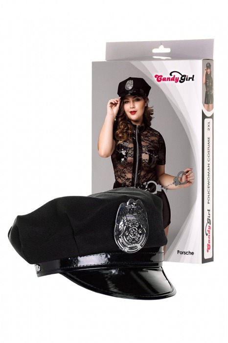 Соблазнительный костюм полицейской Porsche - Candy Girl купить с доставкой