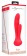Красный вибратор G-Spot and Clitoral Vibrator Flair - 17,5 см. - Shots Media BV