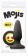 Черная силиконовая пробка среднего размера Emoji ILY - 10,2 см. - NS Novelties - купить с доставкой в Краснодаре