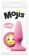 Розовая силиконовая пробка среднего размера Emoji OMG - 10,2 см. - NS Novelties - купить с доставкой в Краснодаре