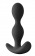 Черная силиконовая анальная пробка-елочка Pillager II - 12,4 см. - NS Novelties