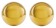 Золотистые вагинальные шарики Ben Wa Balls в шкатулке - Orion