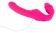 Розовый безремневой страпон с вибрацией - Orion - купить с доставкой в Краснодаре