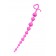 Розовая силиконовая анальная цепочка Long Sweety - 34 см. - ToyFa в Краснодаре Розовая силиконовая анальная цепочка Long Sweety - 34 см. - ToyFa