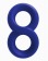 Синее эрекционное кольцо-восьмерка Infinity Ring - NS Novelties - в Краснодаре купить с доставкой