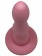 Розовый анальный фаллоимитатор на присоске - 15,5 см. - Eroticon