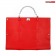 Красный набор БДСМ в сумке: маска, ошейник с поводком, наручники, оковы, плеть - Bior toys - купить с доставкой в Краснодаре