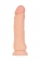 Телесный реалистичный вибратор Ian - 20 см. - ToyFa