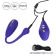 Фиолетовый шарик с электростимуляцией и вибрацией Intimate E-Stimulator Remote Kegel Exerciser - California Exotic Novelties - купить с доставкой в Краснодаре