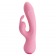 Нежно-розовый вибромассажер Broderick с клиторальным стимулятором - 17,9 см. - Baile