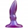 Фиолетовая анальная пробка SpectraGels Purple Anal Plug - 10 см. - Doc Johnson