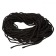 Черная веревка для шибари BDSM Rope - 50 м. - California Exotic Novelties - купить с доставкой в Краснодаре