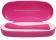 Розовый вибромассажер для точки G Glimmer - 20,5 см. - Shots Media BV