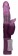 Фиолетовый вибратор-кролик Rotating Beetle - 22 см. - Shots Media BV