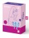 Набор синих менструальных чаш Feel secure Menstrual Cup - Satisfyer - купить с доставкой в Краснодаре