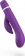 Фиолетовый вибратор-кролик Bwild Classic Marine - 19,3 см. - B Swish