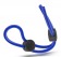 Синее двойное эрекционное лассо Silicone Double Loop Cock Ring - Blush Novelties - в Краснодаре купить с доставкой