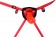 Красный страпон Thumper Strap-on на ремешках - 18 см. - Chisa - купить с доставкой в Краснодаре