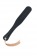 Черная шлепалка PREMIUM PADDLE - 36,5 см. - Blush Novelties - купить с доставкой в Краснодаре