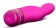 Ярко-розовый вибромассажер Gio - 20,3 см. - Blush Novelties