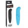 Голубой мини-вибратор Powerful Invigorate G-Spot - 12 см. - Chisa