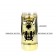 Золотистый вибратор U.S. Gold Lover с ротацией и клиторальным зайкой - 22,5 см. - Baile