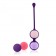 Фиолетовая оболочка с 4 сменными шариками Pussy Playballs - Rianne S