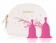 Набор из 2 розовых менструальных чаш Cherry Cup - Rianne S - купить с доставкой в Краснодаре