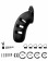 Черный мужской пояс верности Silicone Cock Cage Model 06 Chastity 5.5 - Shots Media BV - купить с доставкой в Краснодаре