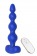 Синяя анальная виброелочка с пультом ДУ Remote Anal Bead - 18 см. - Dream Toys