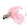 Эрекционное розовое виброкольцо с клиторальным зайчиком - Baile - в Краснодаре купить с доставкой