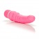 Розовый вибратор Spellbound Stud Curved Jacks - 17 см. - California Exotic Novelties