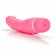 Розовый вибратор Spellbound Stud Curved Jacks - 17 см. - California Exotic Novelties