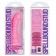 Розовый вибратор Spellbound Stud Curved Jacks - 17 см. - California Exotic Novelties