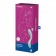 Мятный вибромассажер Rrrolling Pleasure с движущимся шариком - 23 см. - Satisfyer