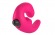 Розовый страпон с вибрацией Sharevibe - 22 см. - Fun Factory - купить с доставкой в Краснодаре