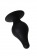 Черная анальная втулка Spade XS - 6,5 см. - Erotist Adult Toys