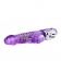 Фиолетовый ротатор-кролик с клиторальным отростком - 21,5 см. - Baile