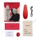 Красный бесконтактный клиторальный стимулятор Womanizer Marilyn Monroe Special Edition - Womanizer