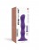 Фиолетовая насадка Strap-On-Me Dildo Geisha Balls size M - Strap-on-me - купить с доставкой в Краснодаре