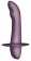 Фиолетовый вибратор для G-стимуляции Tickety-Boo - 11 см. - Sugar Boo
