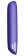 Фиолетовый классический вибратор Very Peri - 16 см. - Sugar Boo