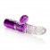 Перезаряжаемый фиолетовый вибромассажер PRINCESS JEWELS - 13,5 см. - California Exotic Novelties
