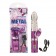 Перезаряжаемый фиолетовый вибромассажер PRINCESS JEWELS - 13,5 см. - California Exotic Novelties