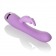 Перезаряжаемый сиреневый вибромассажер Rechargeable Triple Motor Jack Rabbit - 18 см. - California Exotic Novelties