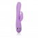 Перезаряжаемый сиреневый вибромассажер Rechargeable Triple Motor Jack Rabbit - 18 см. - California Exotic Novelties