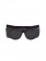 Чёрная латексная маска  Крюгер  с чёрными окошками - Sitabella - купить с доставкой в Краснодаре