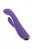 Фиолетовый вибратор-кролик Fingie с функцией Come-Hither - 21,6 см. - JOS