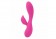 Розовый вибромассажер Lyla 6x Rabbit-Style со стимуляцией клитора - 17,8 см. - Topco Sales