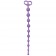 Фиолетовая анальная цепочка с 10 звеньями ANAL JUGGLING BALL SILICONE - 33,6 см. - Toyz4lovers
